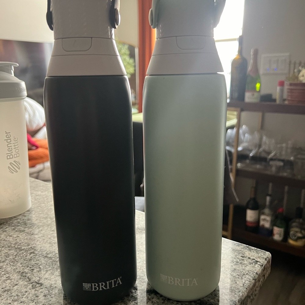Brita water bottles/ hydroflask water bottle